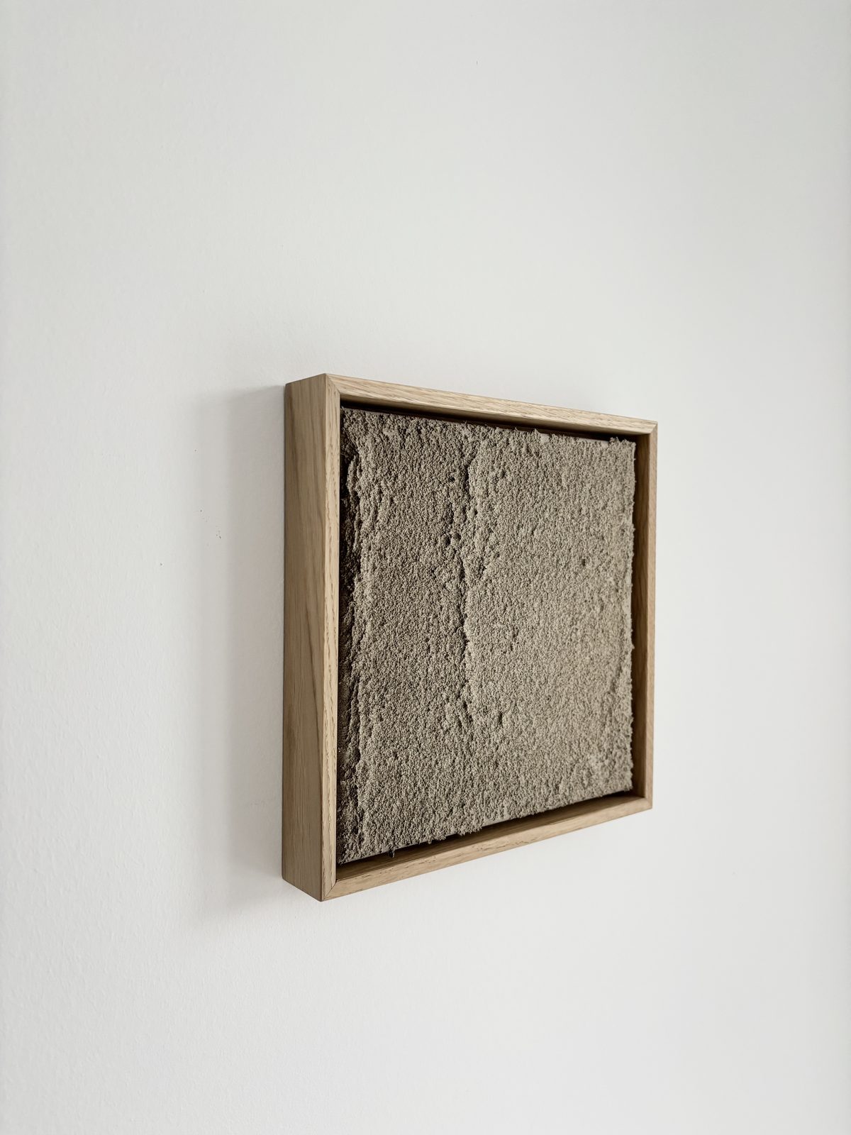 Abstraktes Wandbild, texturiert