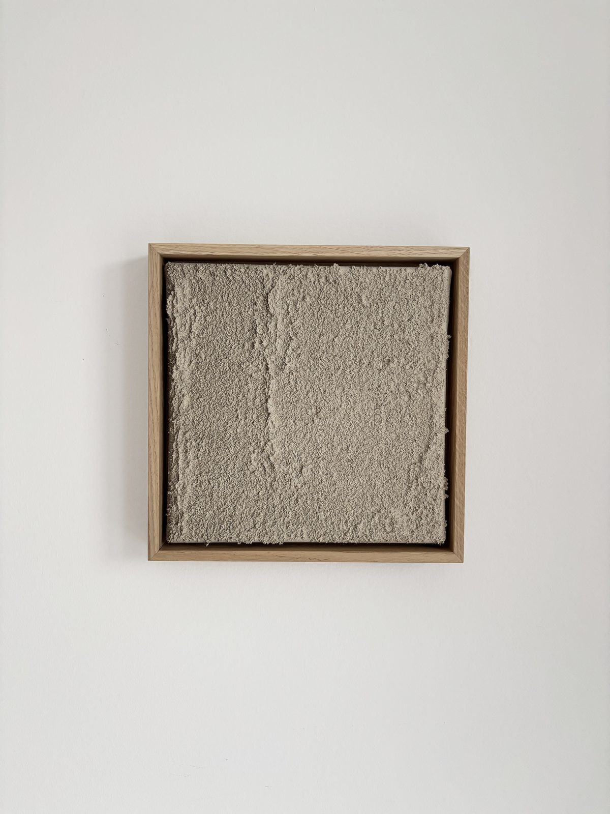 Abstraktes Wandbild mit Relief