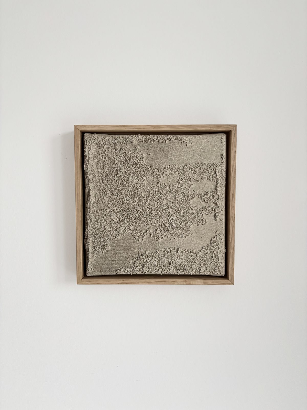 Abstraktes Wandbild, quadratisch